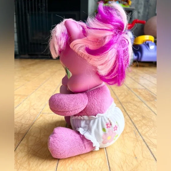 My Little Pony Vintage 2009 Y2K Baby 9" Hasbro Talking Plush Toy - Picture 5 of 7